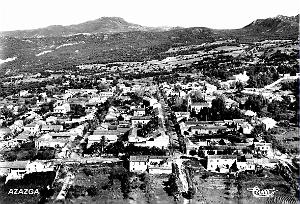 Azazga - Vue aerienne